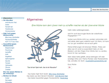 Tablet Screenshot of mueckenstiche.net